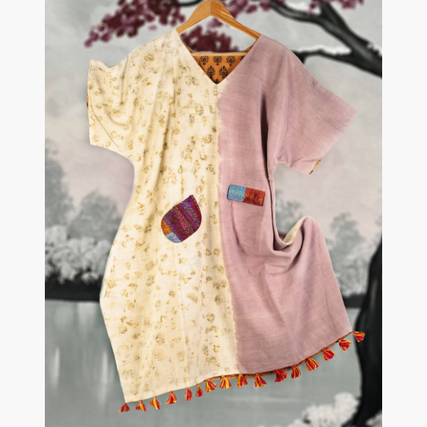 lac and rose kimono